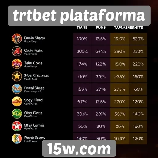 Comparação de bônus oferecidos pela trtbet plataforma